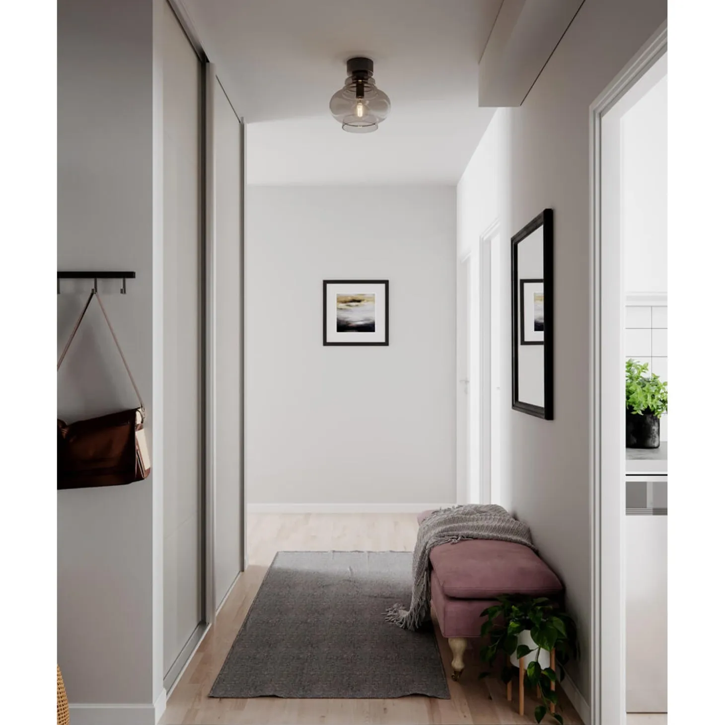 Dolores Plafond Grå