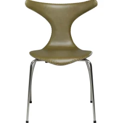 Dolphin Stol Moss Green Art.Leather