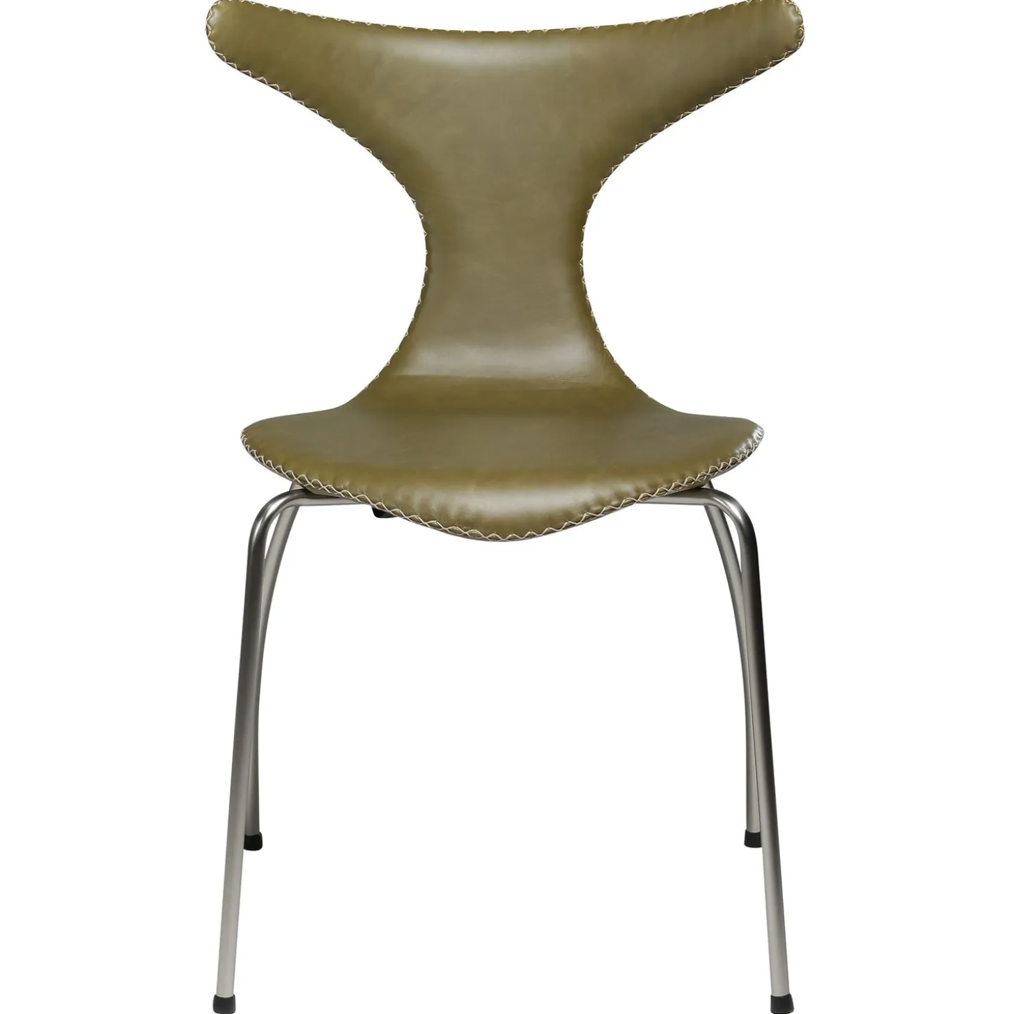 Dolphin Stol Moss Green Art.Leather