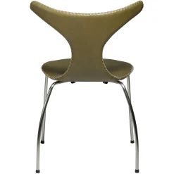 Dolphin Stol Moss Green Art.Leather