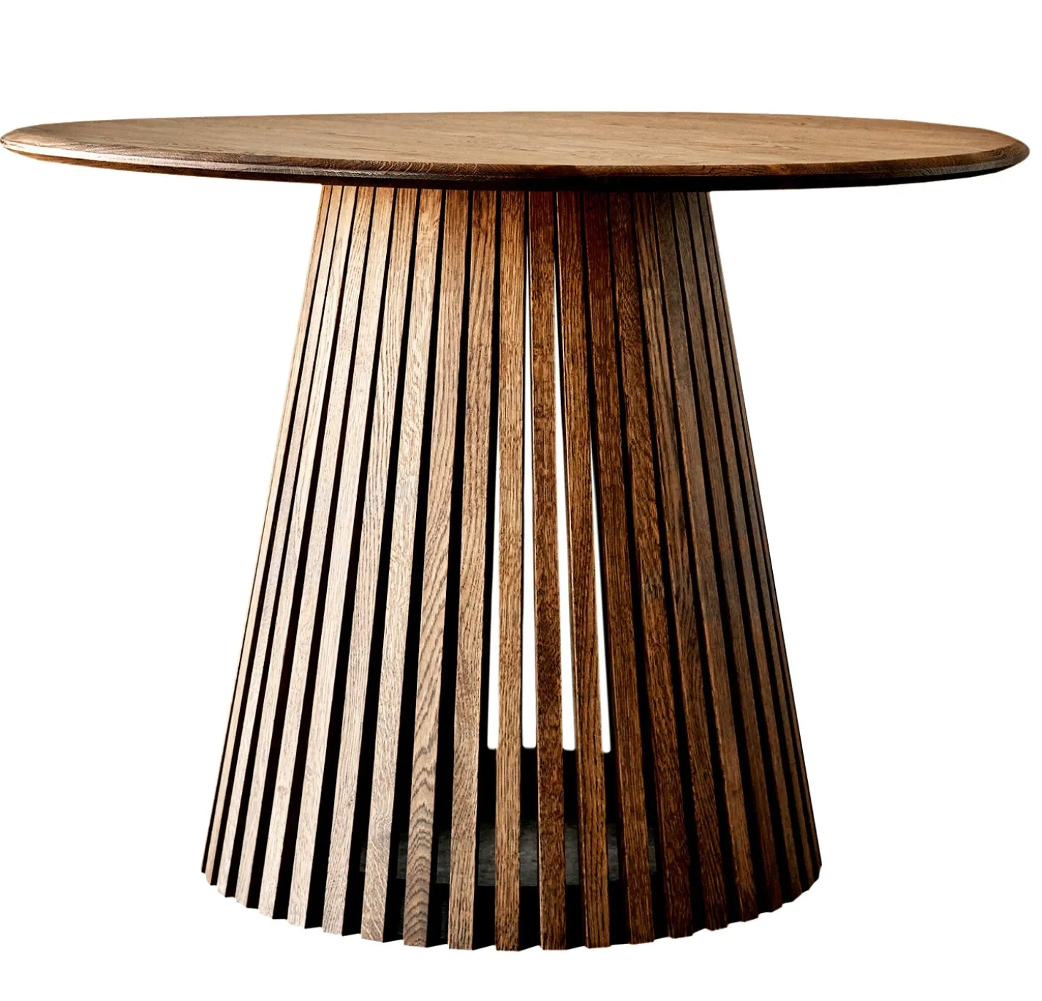 Dominus Matbord Rund 110 cm Smoked Oak