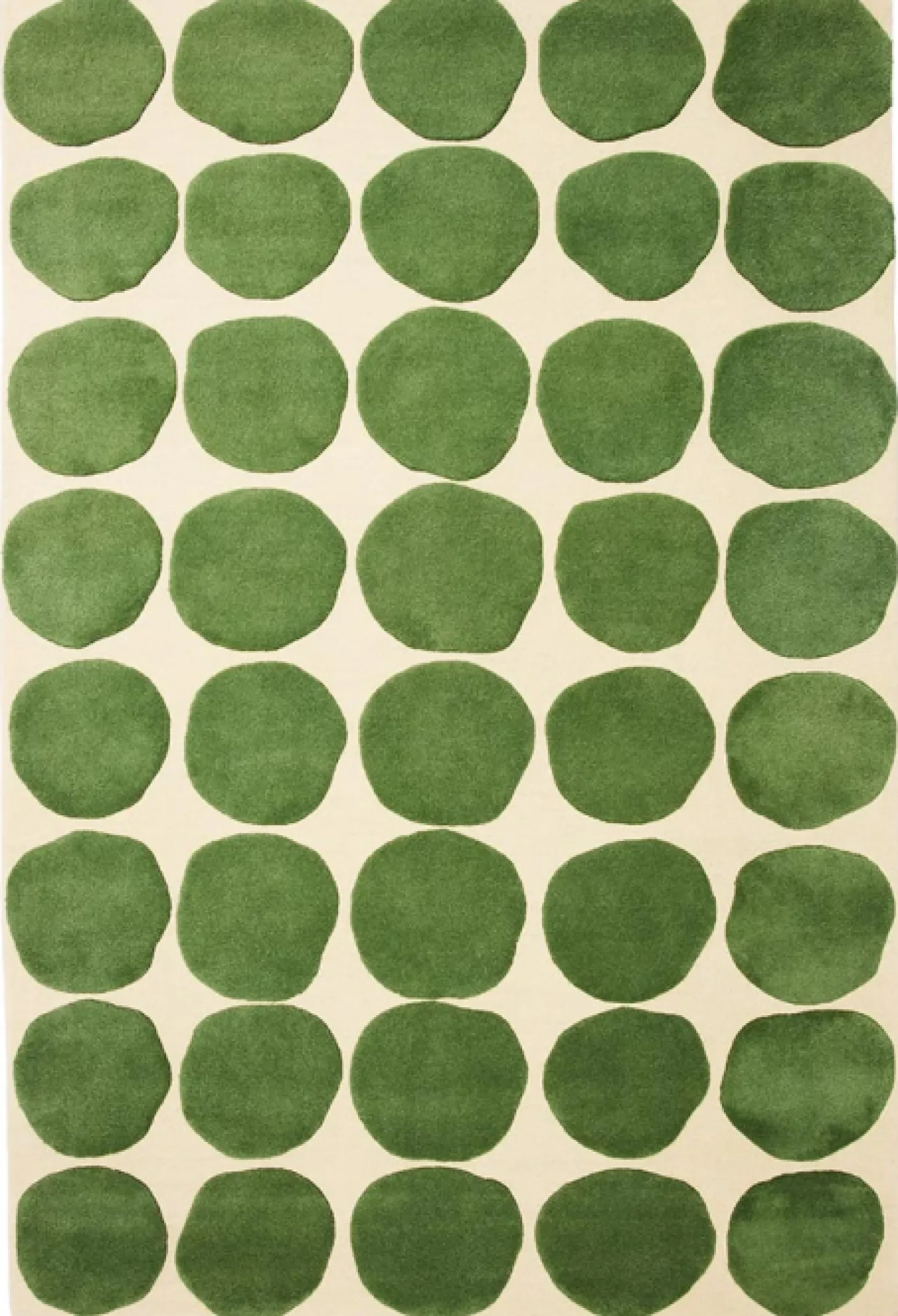 Dots 2 level Ullmatta Light Khaki/Cactus Green