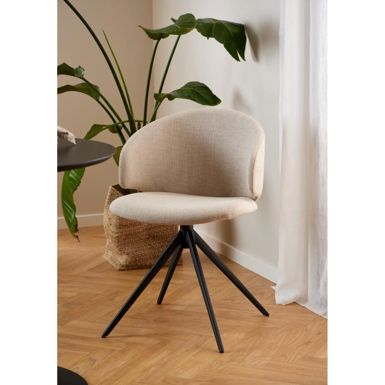 Ebba Matstol Basel tyg Beige