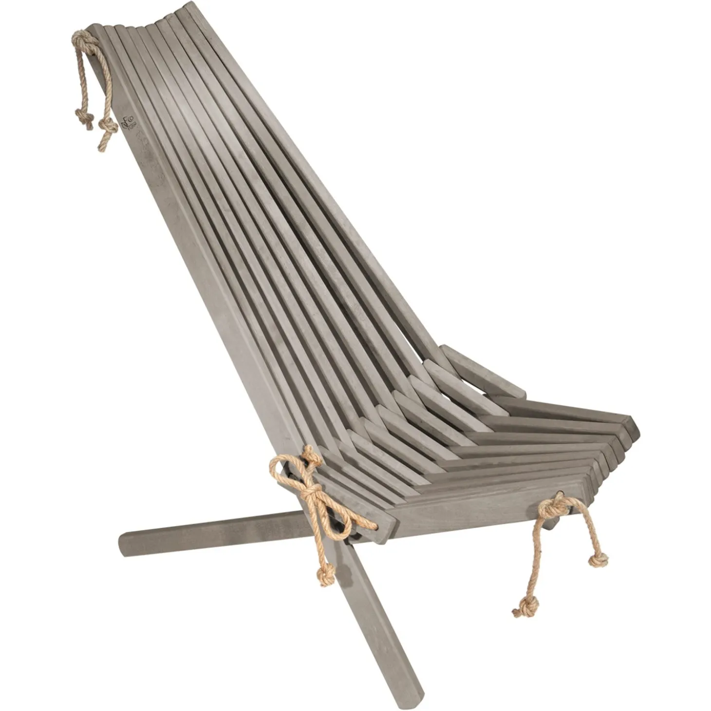 Ecochair Oljad Björk Grå