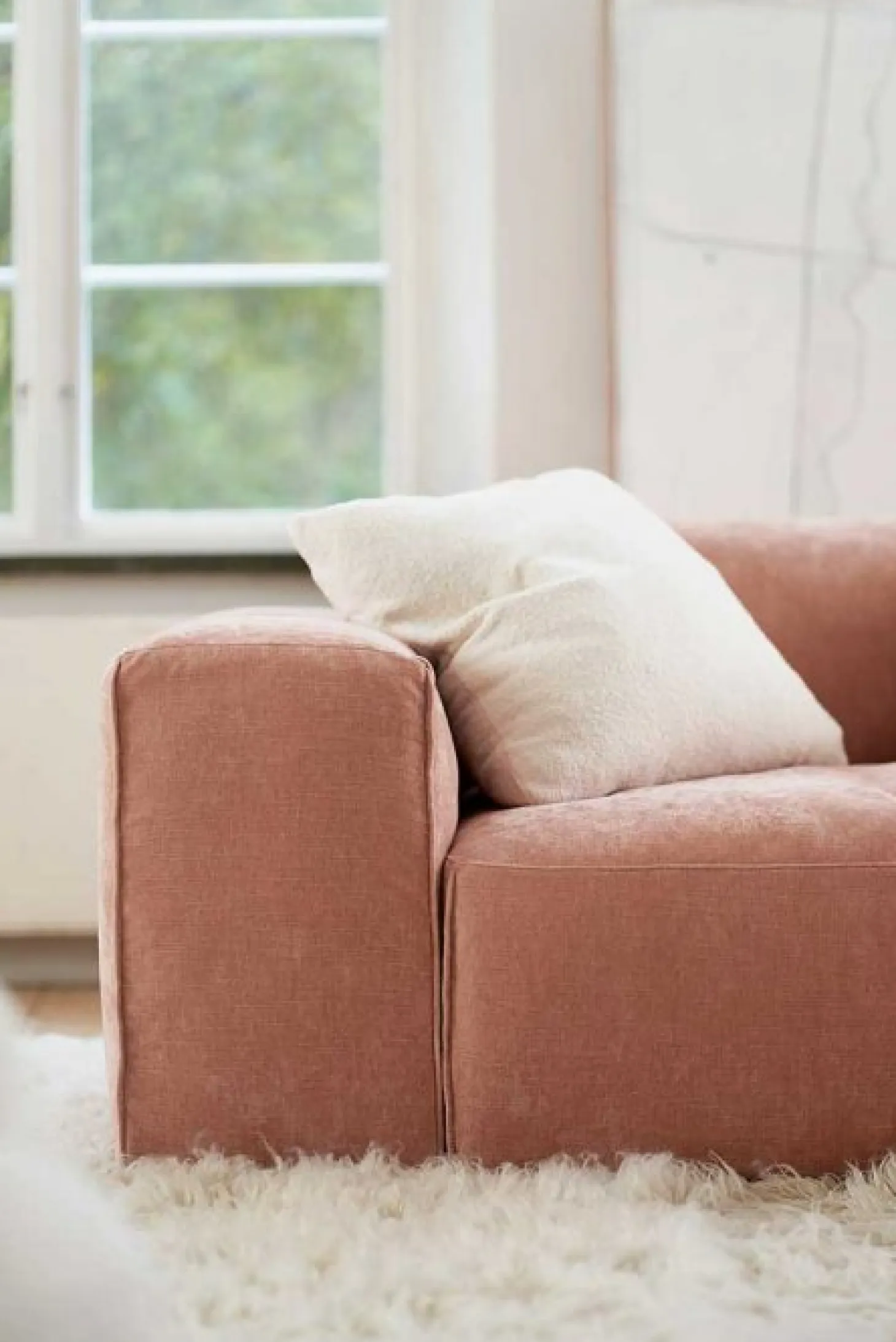 Edda 4-Sits soffa Set 1 Wildflower Dusty Pink