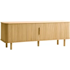 Eleganza Mediabänk 160 cm Naturlig Ek