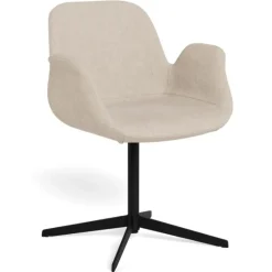 Elise Karmstol Beige Pelarfot