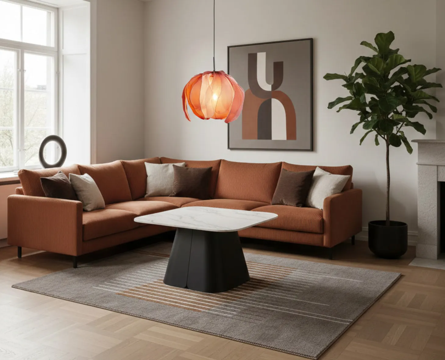 Embla Hörnsoffa 242/242 cm