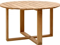 Endless Matbord Rund 130cm Teak