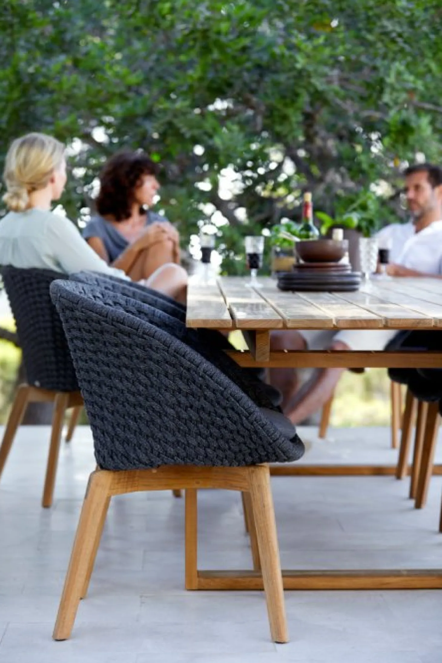 Endless Matbord 100x332cm Teak