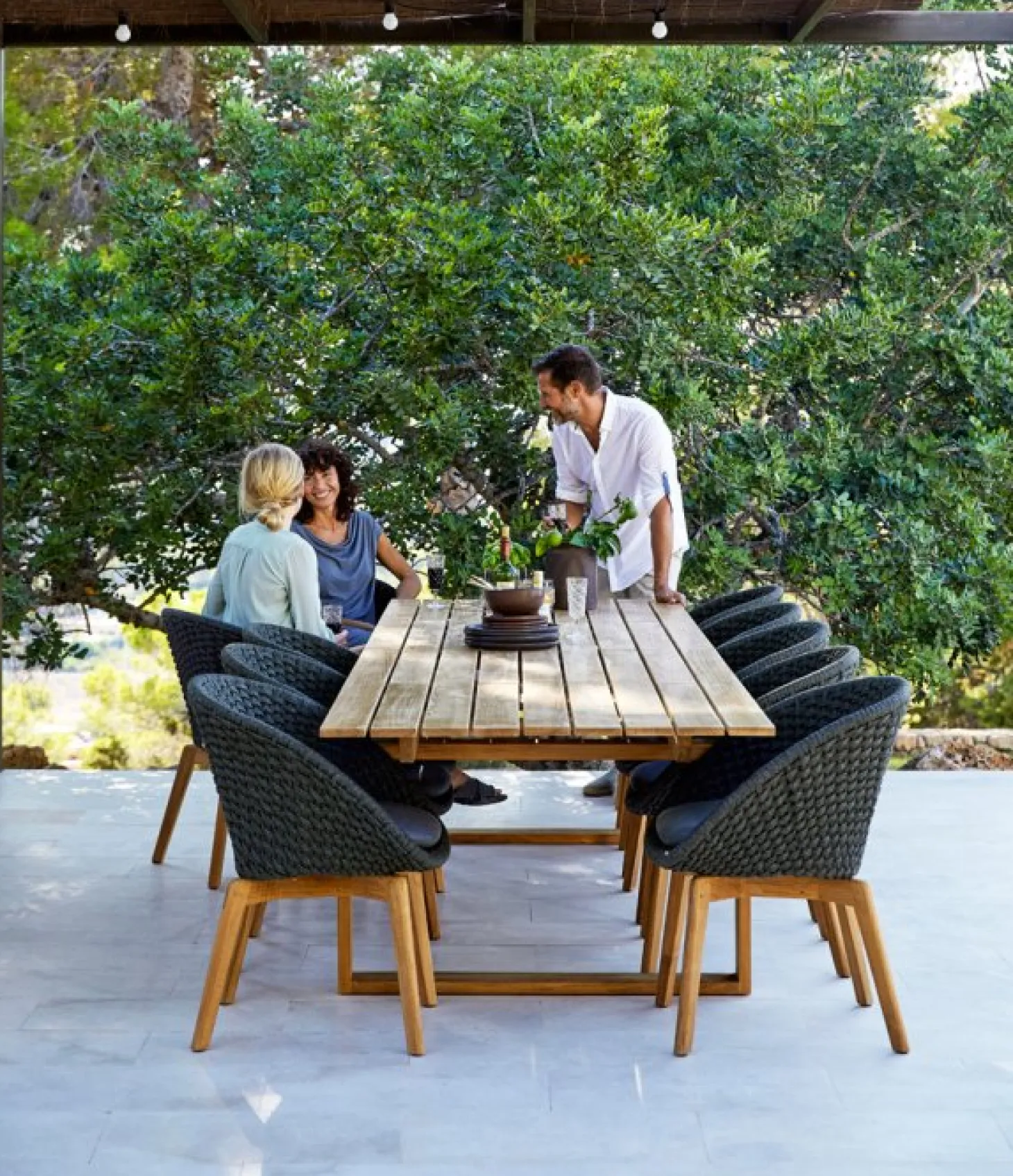 Endless Matbord 100x332cm Teak