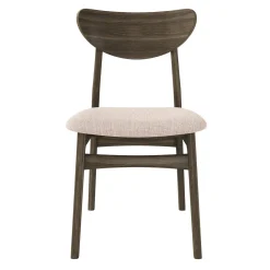 Esther Matstol Rökoljad Ek/Beige Tyg
