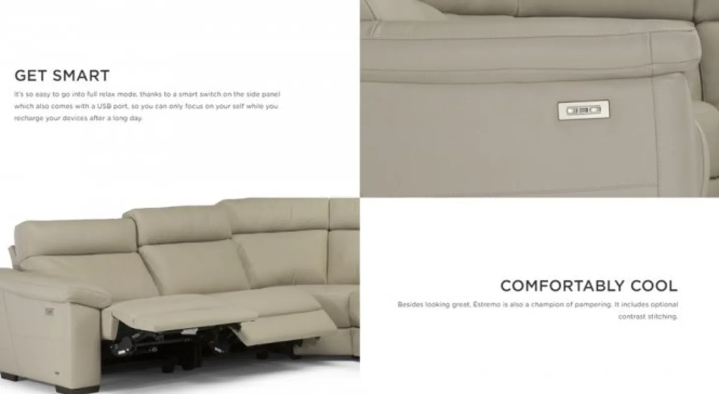 Estremo C126 2-Sits Reclinersoffa