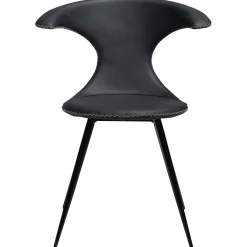 Flair Stol Black Leather, Black