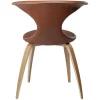 Flair Stol Light Brown Leather, Oak