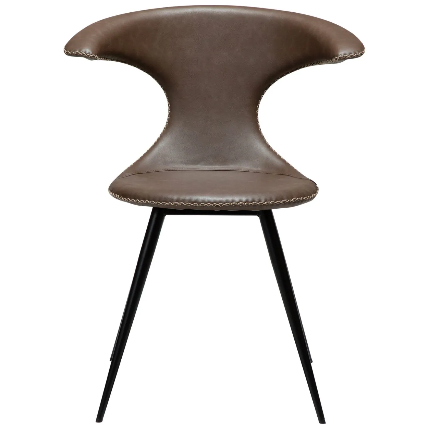 Flair Stol Major Brown Art.Leather, Black