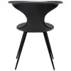 Flair Stol Raven Black Art.Leather, Black