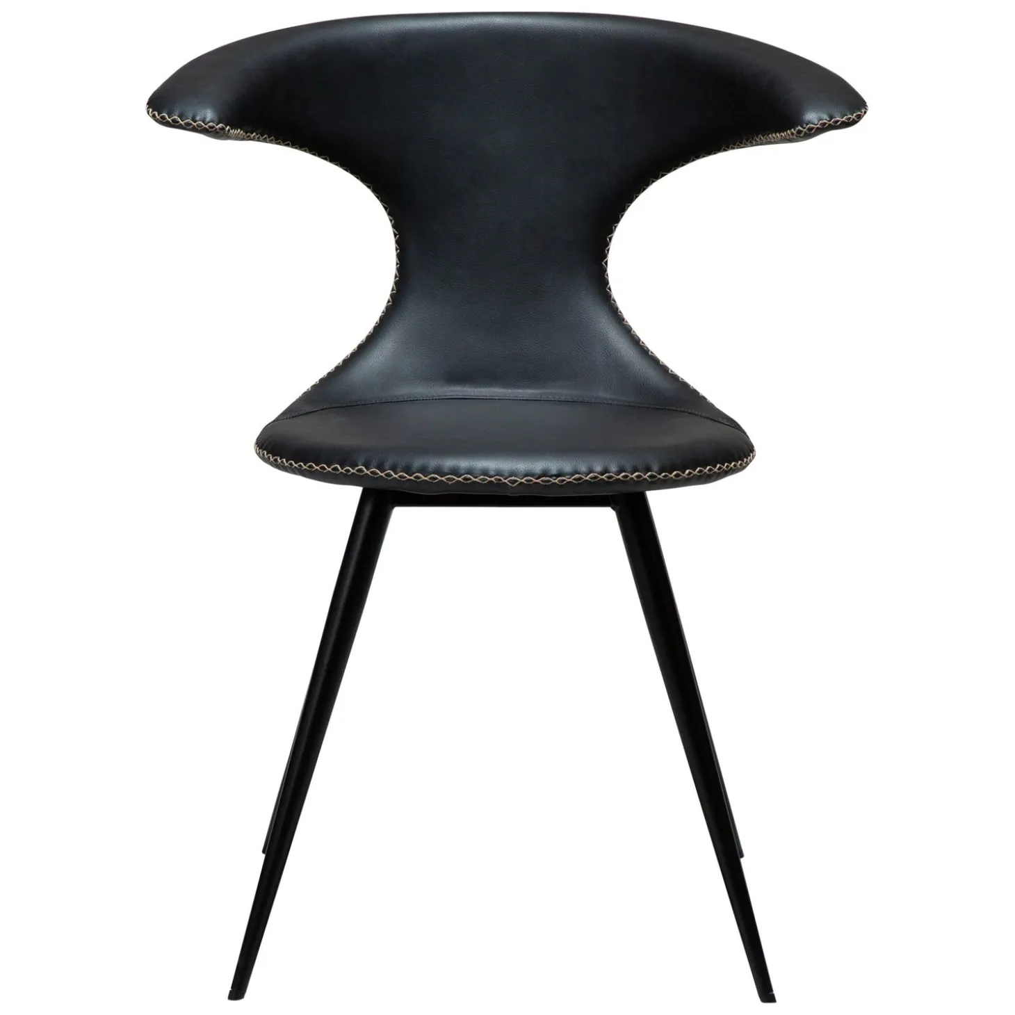 Flair Stol Raven Black Art.Leather, Black