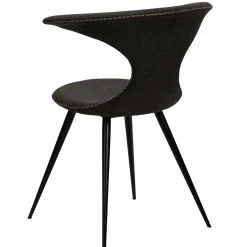 Flair Stol Raven Black, Round Black