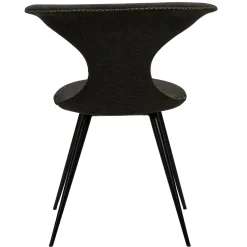 Flair Stol Raven Black, Round Black