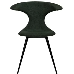 Flair Stol Sage Green, Round Black