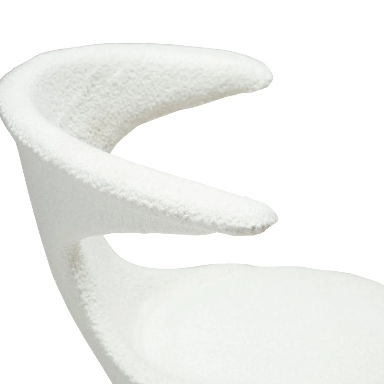 Flair Stol Snow Bouclé, Black