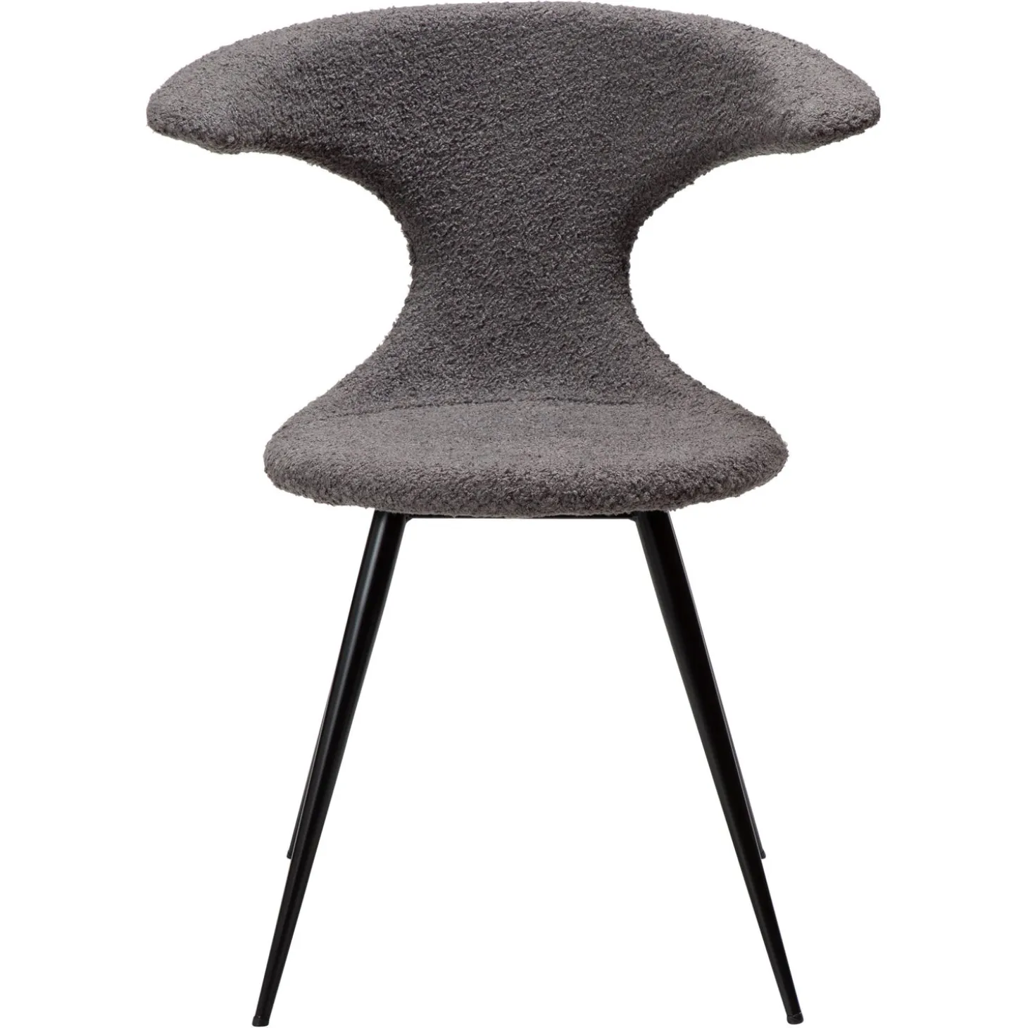Flair Stol Stone Bouclé, Black