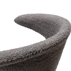 Flair Stol Stone Bouclé, Black