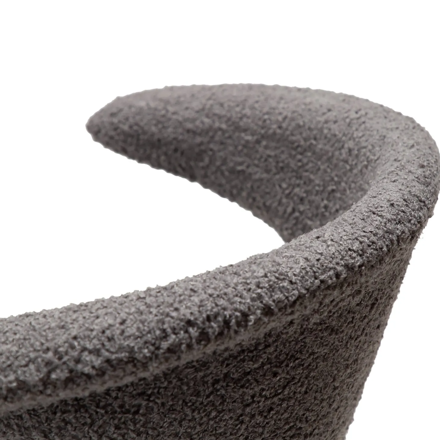 Flair Stol Stone Bouclé, Black