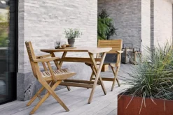 Flip Fällstol Teak
