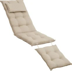 Florina däckstolsdyna Beige