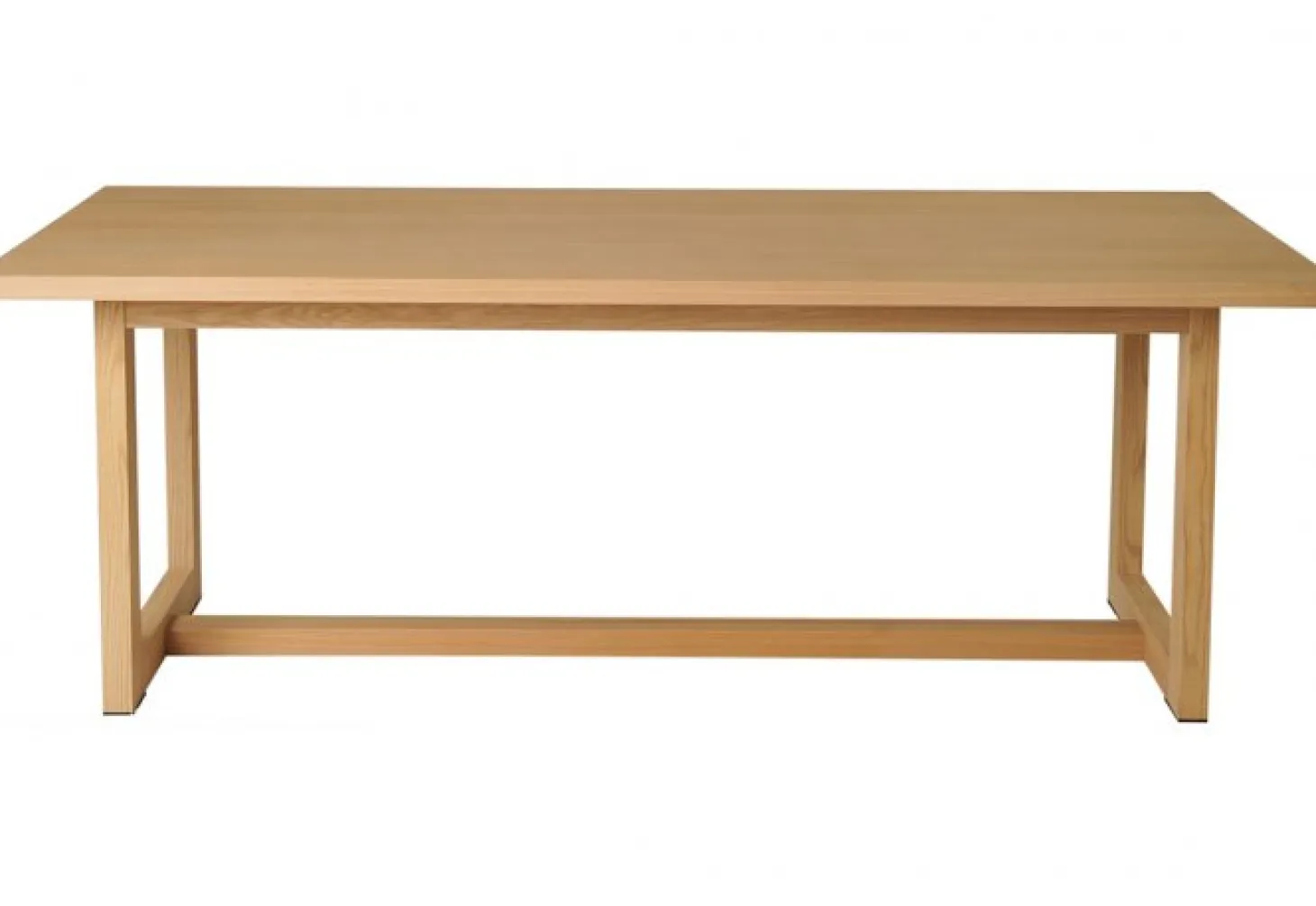 Friburg Matbord 210x90cm Vitpigmenterad Ek
