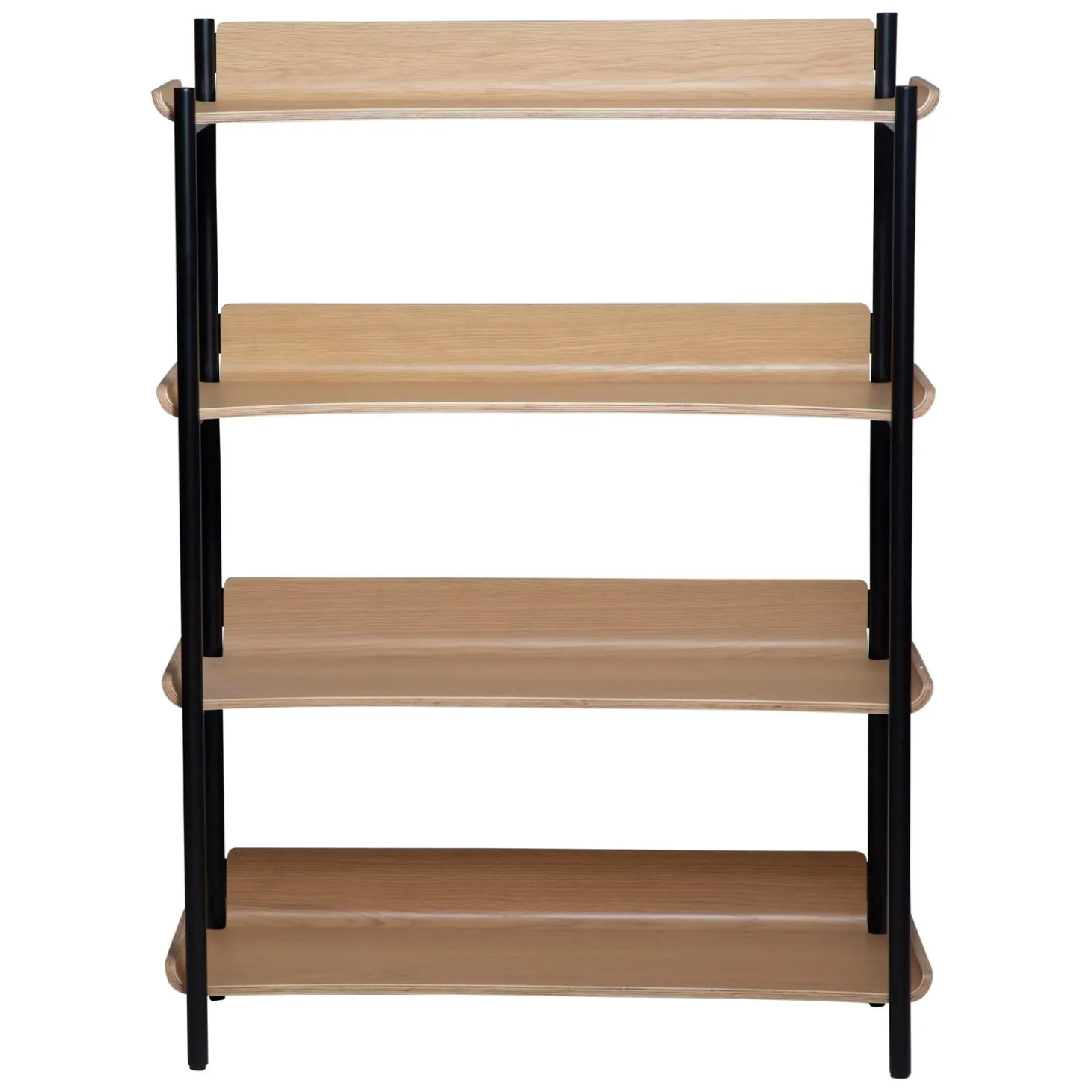 Friyay Set om 4 Hylla Light Oak