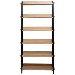 Friyay set om 6 Hylla Light Oak