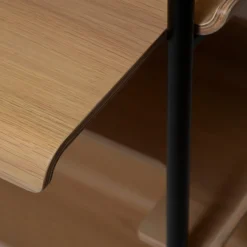 Friyay set om 6 med skrivbord Hylla Light Oak