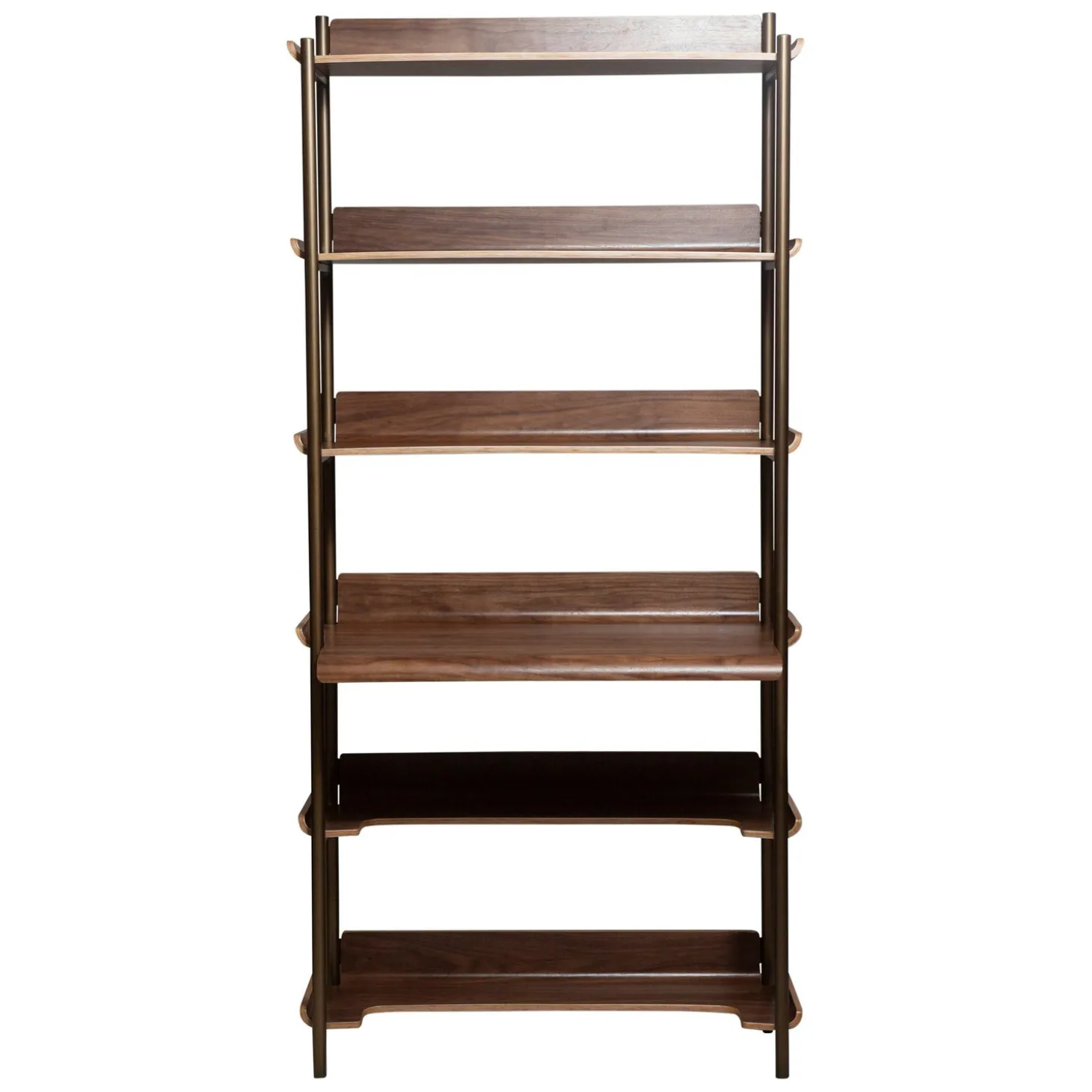 Friyay set om 6 med skrivbord Hylla Walnut