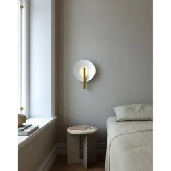 Furiko Vägglampa Borstad Mässing