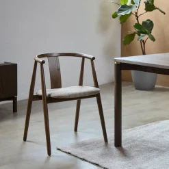 Gable Stol Rökt Ek/Latte