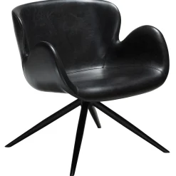 Gaia Loungefåtölj Vintage Black