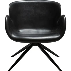 Gaia Loungefåtölj Vintage Black
