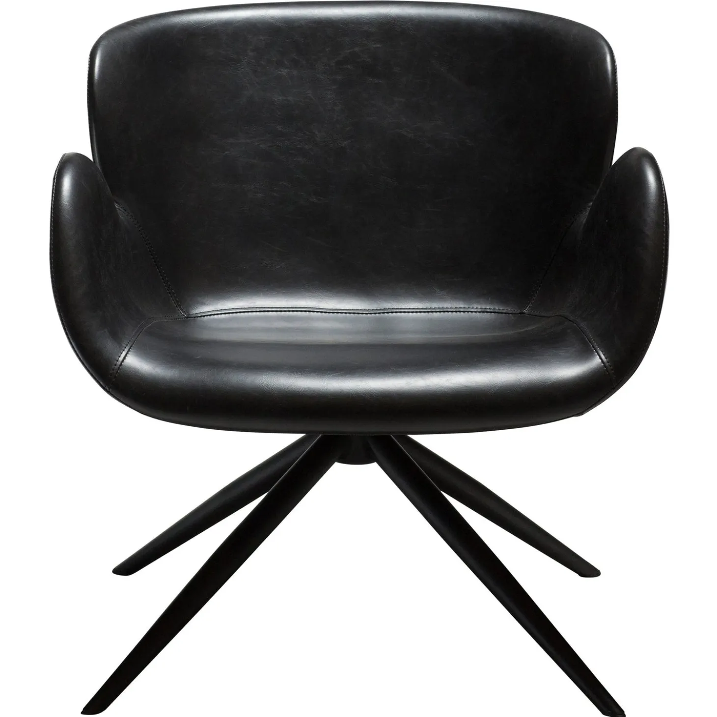 Gaia Loungefåtölj Vintage Black