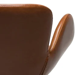 Gaia Stol Vintage Light Brown Art.Leather, Black