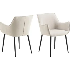 Gaston Karmstol Apia tyg Beige