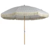 Gatsby Parasoll 256 cm Grå/Vit
