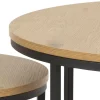 Gilbert Satsbord 44x80x80 cm Ek