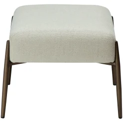 Glam Fotpall Bone White