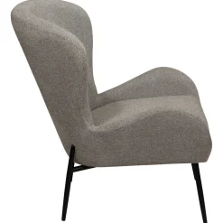 Glam Loungefåtölj Pebble Earth, Black Metal, 85 cm