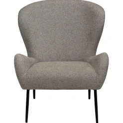 Glam Loungefåtölj Pebble Earth, Black Metal, 85 cm
