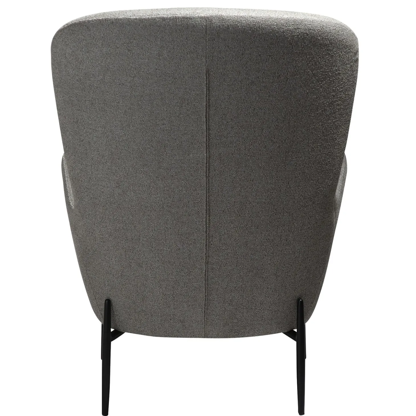 Glam Loungefåtölj Pebble Earth, Black Metal, 75 cm