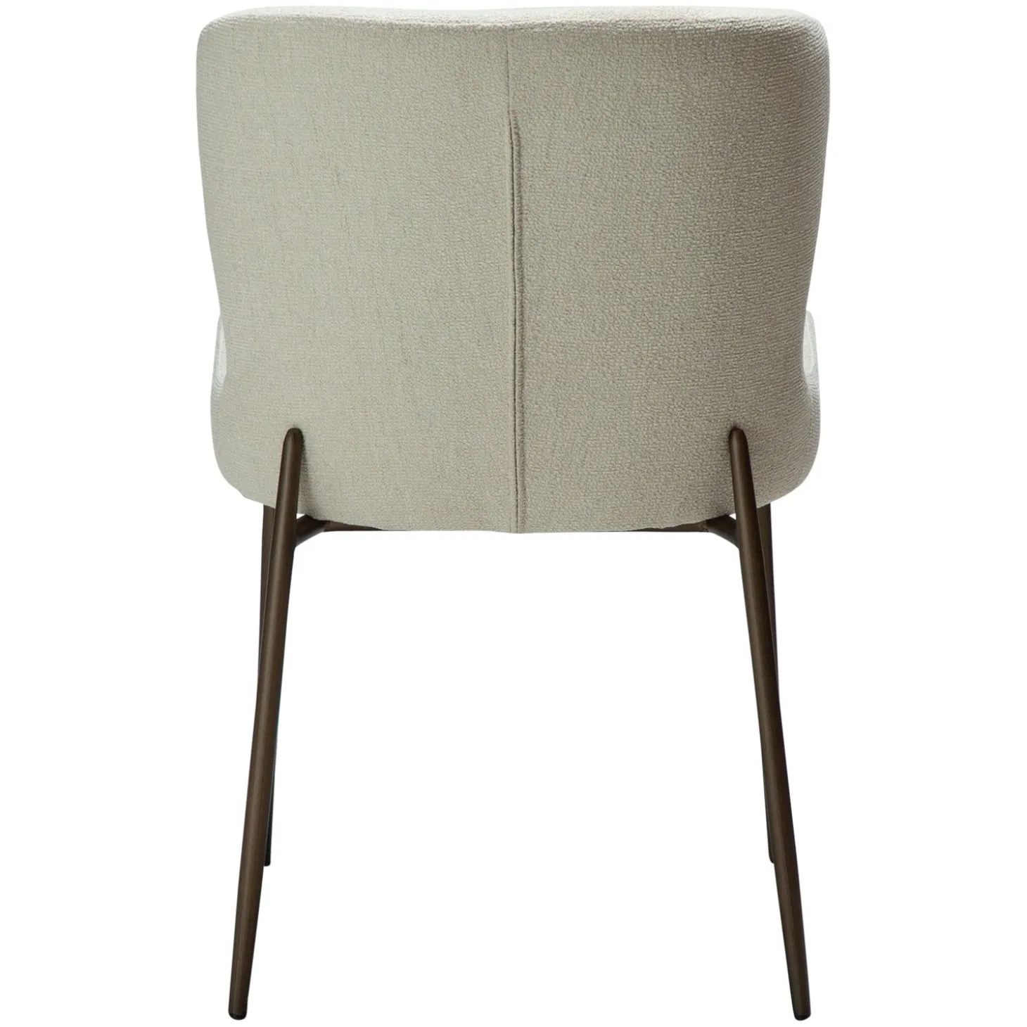 Glam Stol Bone White, Antique Brass